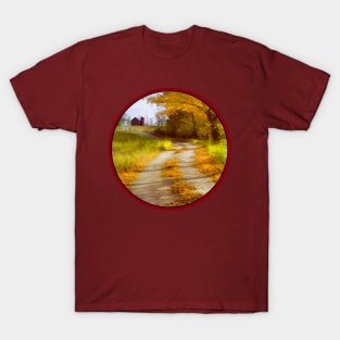 Country Road with Barn T-Shirt